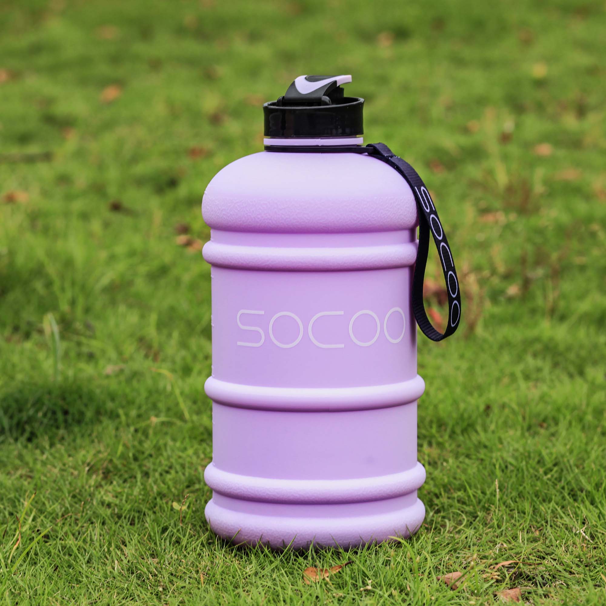 SOCOO 2.2L/ 73 OZ Water Bottle - Light Purple